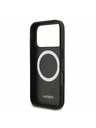 Lacoste Lacoste PVC Iconic Petit Pique Metal Logo MagSafe Zadní Kryt pro iPhone 18 Pro Black
