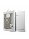Guess Guess PU 4G Metal Logo Strap Zadní Kryt pro iPhone 18 Pro Max Brown