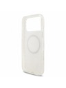 Guess Guess IML Flowers Allover Strap MagSafe Zadní Kryt pro iPhone 18 Pro Max White