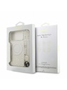 Guess Guess IML Flowers Allover Strap MagSafe Zadní Kryt pro iPhone 18 Pro Max White