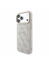 Guess Guess PU Leather 4G Gold Frame Embossed MagSafe Zadní Kryt pro iPhone 18 Pro Max Pink