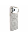 Guess Guess PU Leather 4G Gold Frame Embossed MagSafe Zadní Kryt pro iPhone 18 Pro Max Pink