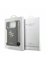 Guess Guess PU 4G Metal Logo Strap Zadní Kryt pro iPhone 18 Pro Max Black