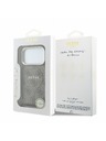 Guess Guess PU Leather 4G Gold Frame Embossed MagSafe Zadní Kryt pro iPhone 18 Pro Max Brown