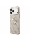 Guess Guess PU 4G Metal Logo Strap Zadní Kryt pro iPhone 18 Pro Max Pink