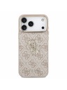 Guess Guess PU 4G Metal Logo Strap Zadní Kryt pro iPhone 18 Pro Max Pink