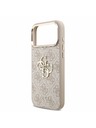 Guess Guess PU 4G Metal Logo Strap Zadní Kryt pro iPhone 18 Pro Max Pink