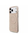 Guess Guess IML Flowers Allover Strap MagSafe Zadní Kryt pro iPhone 18 Pro Max Pink