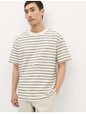 Marks & Spencer Tričko Breton s texturou a vysokým podílem bavlny Marks & Spencer hnědá