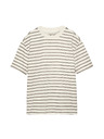 Marks & Spencer Tričko Breton s texturou a vysokým podílem bavlny Marks & Spencer hnědá