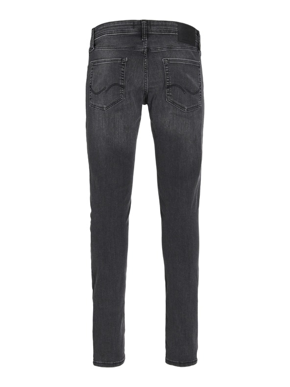 Jack & Jones JJIGLENN pánské černé slim fit džíny