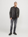Jack & Jones JJIGLENN pánské černé slim fit džíny