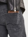 Jack & Jones JJIGLENN pánské černé slim fit džíny