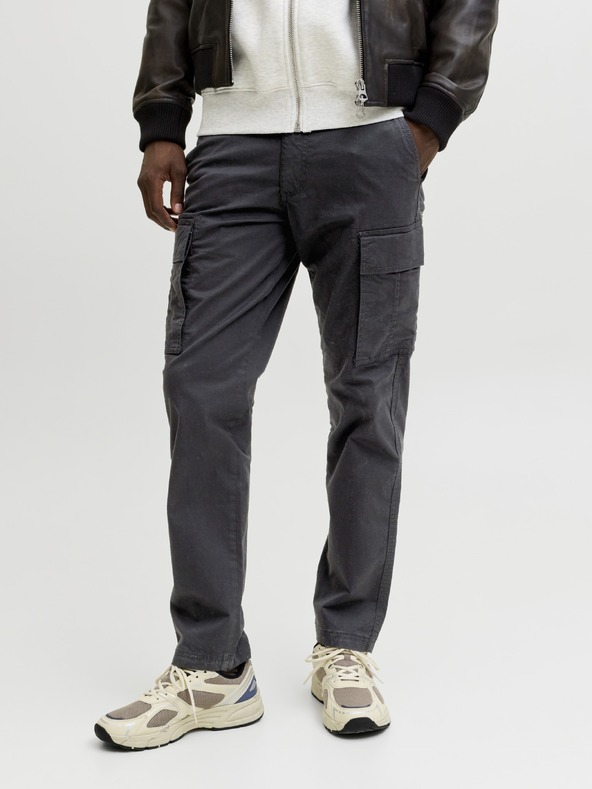 Jack & Jones Pánské cargo kalhoty black