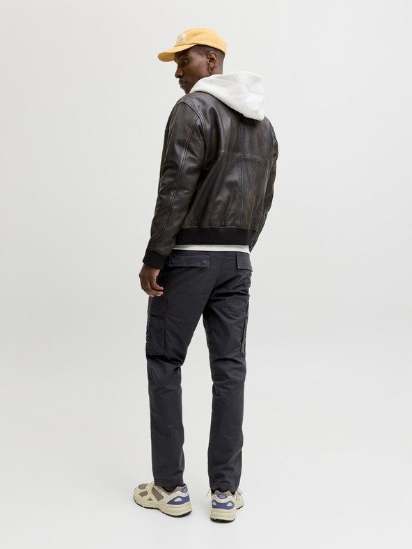 Jack & Jones Pánské cargo kalhoty black