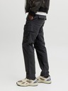 Jack & Jones Pánské cargo kalhoty black