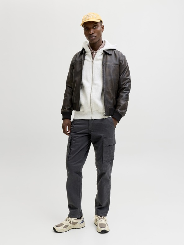 Jack & Jones Pánské cargo kalhoty black