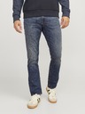 Jack & Jones JJICLARK modré pánské regular fit džíny