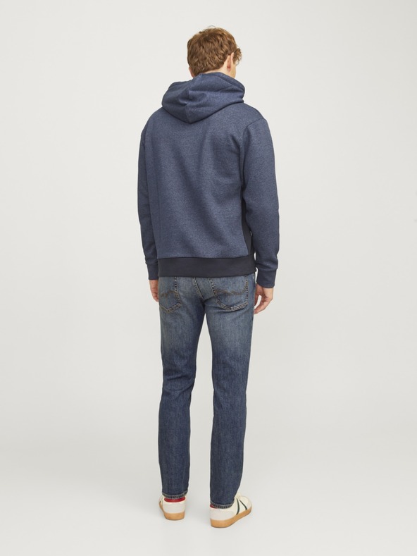 Jack & Jones JJICLARK modré pánské regular fit džíny
