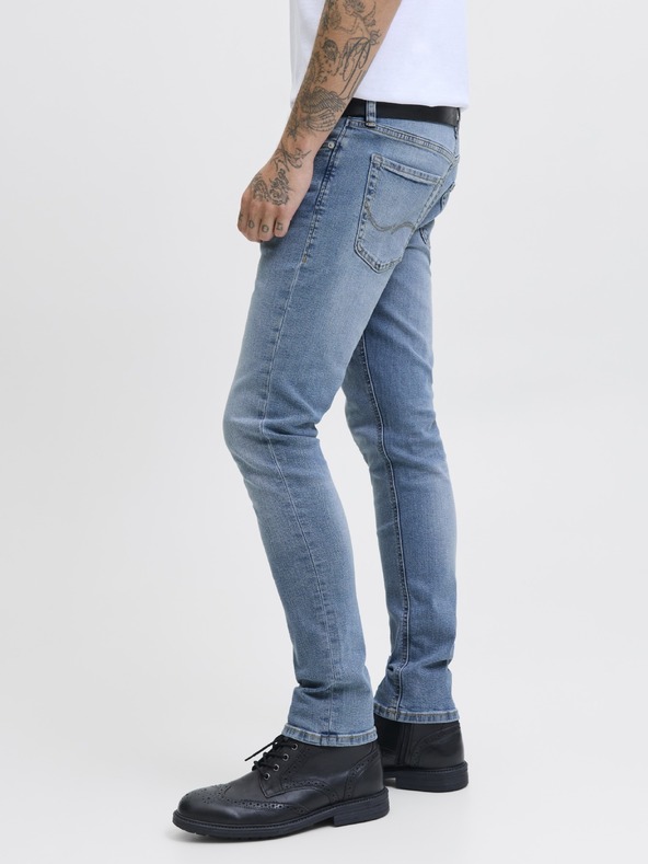 Jack & Jones Slimfit Džíny JJIGlenn JJOriginal modré