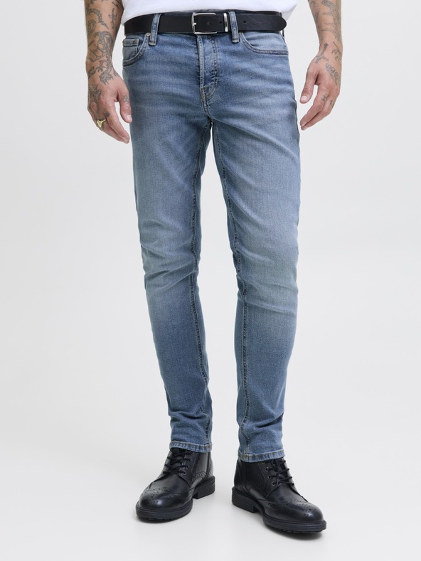 Jack & Jones Slimfit Džíny JJIGlenn JJOriginal modré
