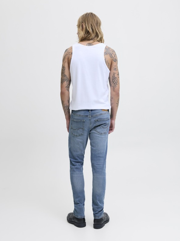 Jack & Jones Slimfit Džíny JJIGlenn JJOriginal modré