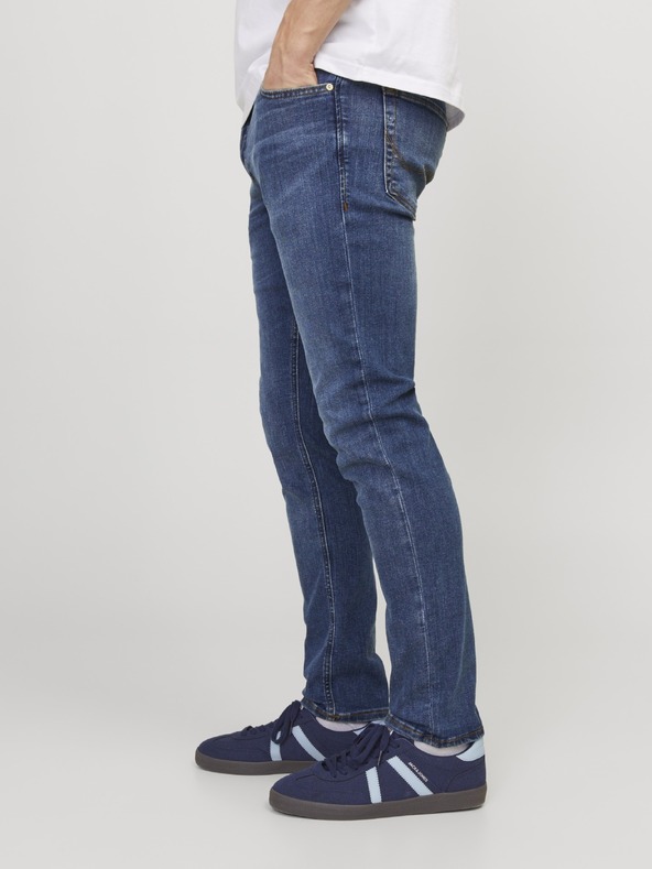 Jack & Jones Slimfit Džíny JJIGlenn JJOriginal modré