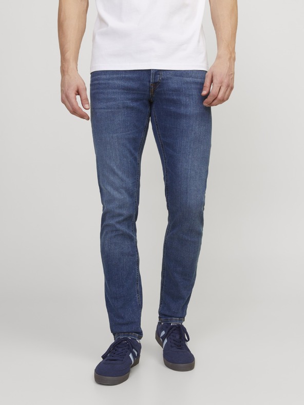 Jack & Jones Slimfit Džíny JJIGlenn JJOriginal modré