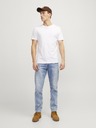 Jack & Jones JJICHRIS pánské modré loosefit džíny