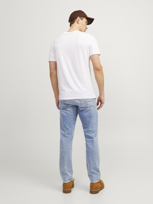 Jack & Jones JJICHRIS pánské modré loosefit džíny
