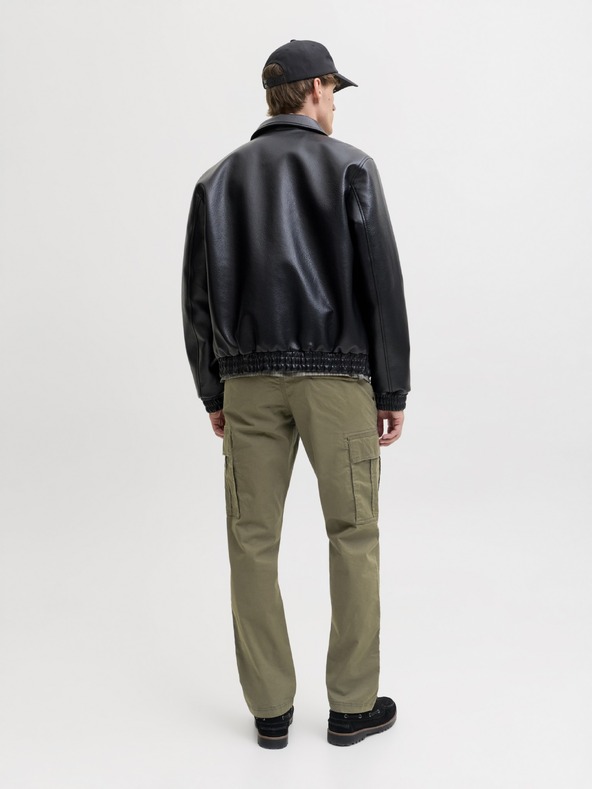 Jack & Jones Pánské cargo kalhoty olive night