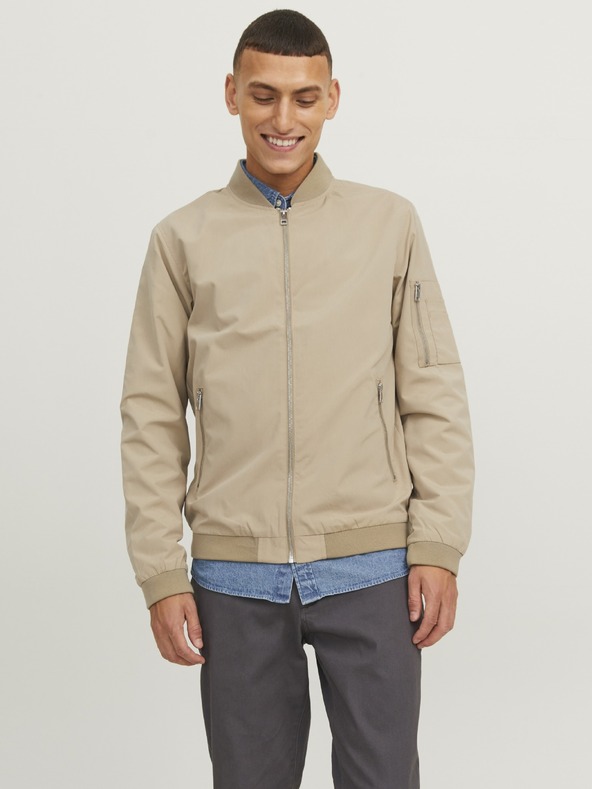 Jack & Jones Pánský bomber JJERush crockery