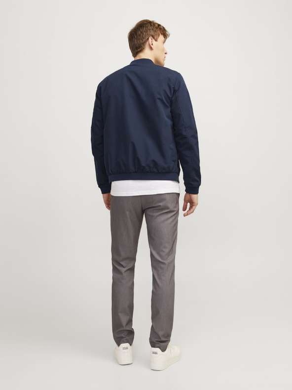 Jack & Jones Pánský bomber JJERush navy blazer