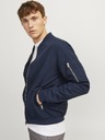 Jack & Jones Pánský bomber JJERush navy blazer
