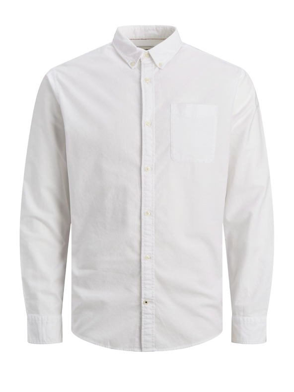 Jack & Jones Pánská košile JJEoxford bílá