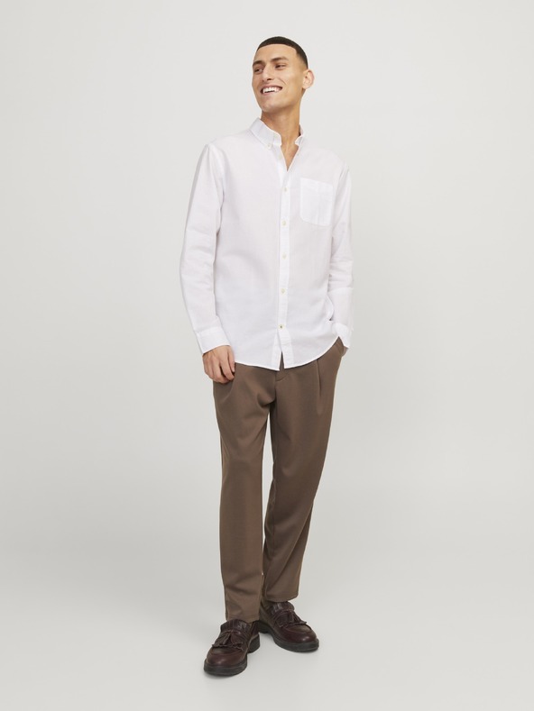 Jack & Jones Pánská košile JJEoxford bílá