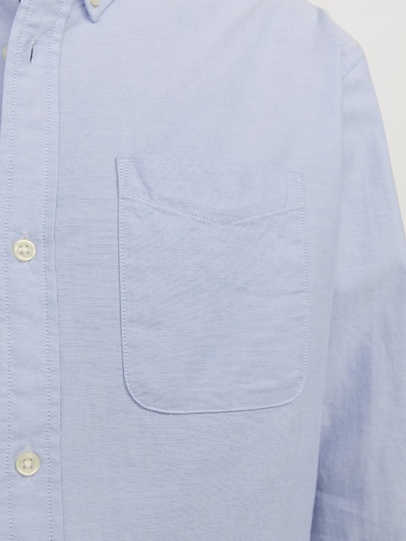 Jack & Jones Pánská košile JJEoxford cashmere blue