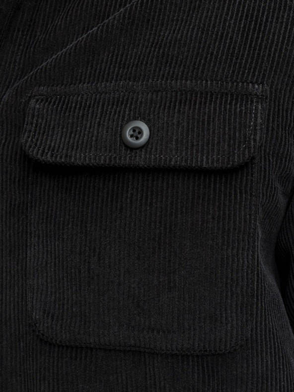 Jack & Jones Manšestrová košile černá