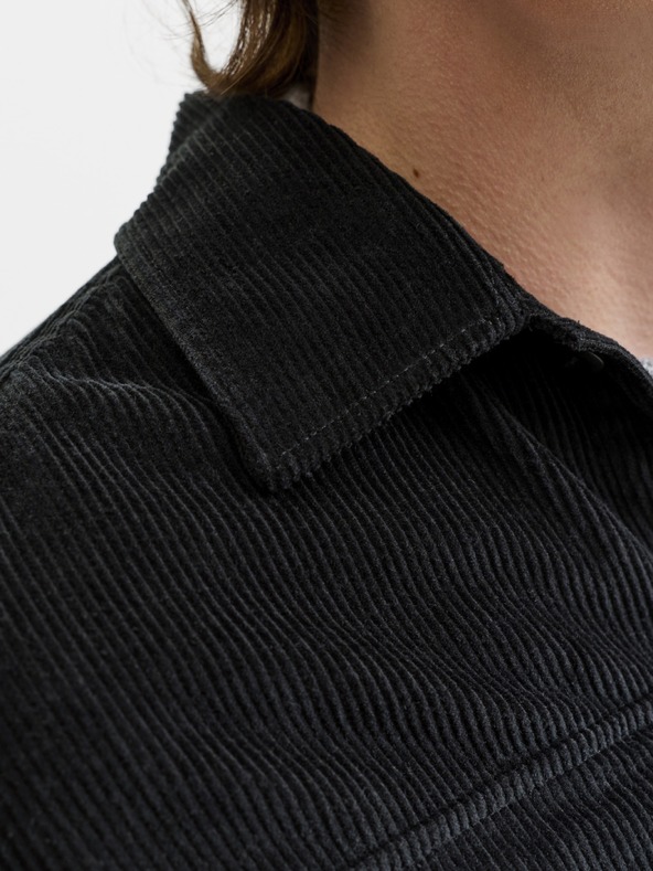 Jack & Jones Manšestrová košile černá