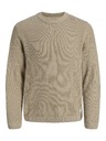 Jack & Jones Pánský pletený svetr moonbeam