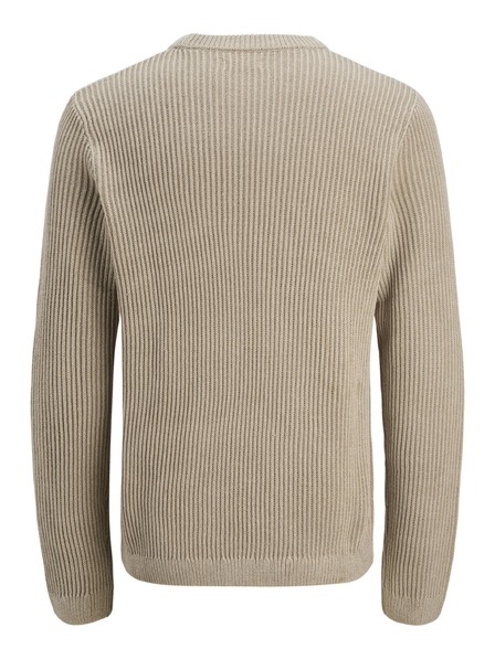 Jack & Jones Pánský pletený svetr moonbeam