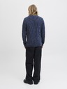 Jack & Jones Pánský pletený svetr sky captain