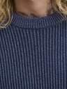 Jack & Jones Pánský pletený svetr sky captain