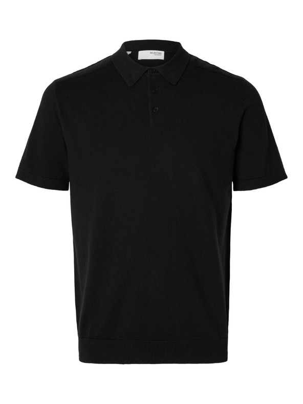 SELECTED Pánské polo triko SELECTED černé