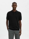 SELECTED Pánské polo triko SELECTED černé