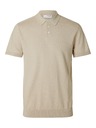 SELECTED Pánské polo triko SELECTED béžové