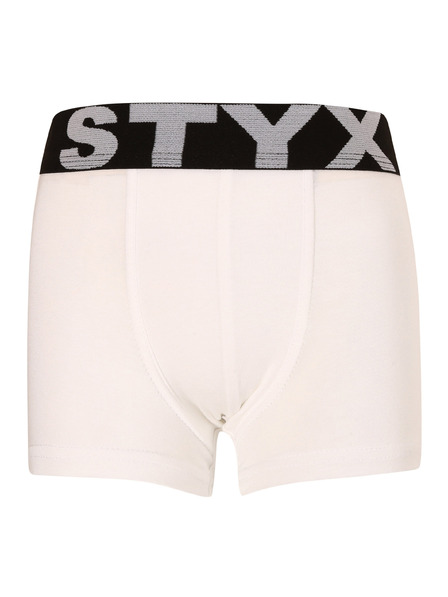 Styx Sada tří - dětské boxerky Styx sportovní guma vícebarevné