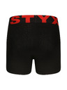 Styx Dětské boxerky Styx sportovní guma černé