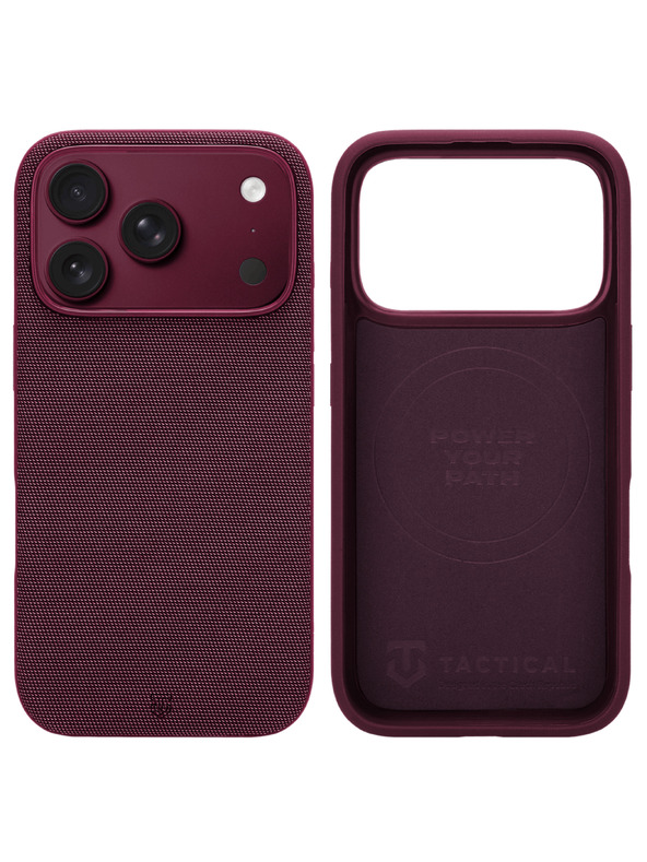 Tactical Tactical MagForce WEARe Kryt pro Apple iPhone 17 Pro/18 Pro Burgundy