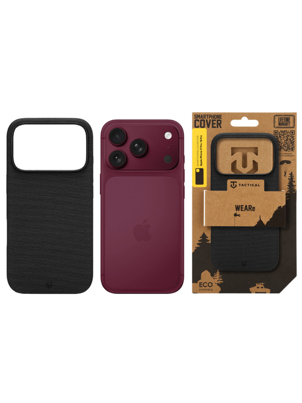 Tactical Tactical MagForce WEARe Kryt pro Apple iPhone 17 Pro/18 Pro Black